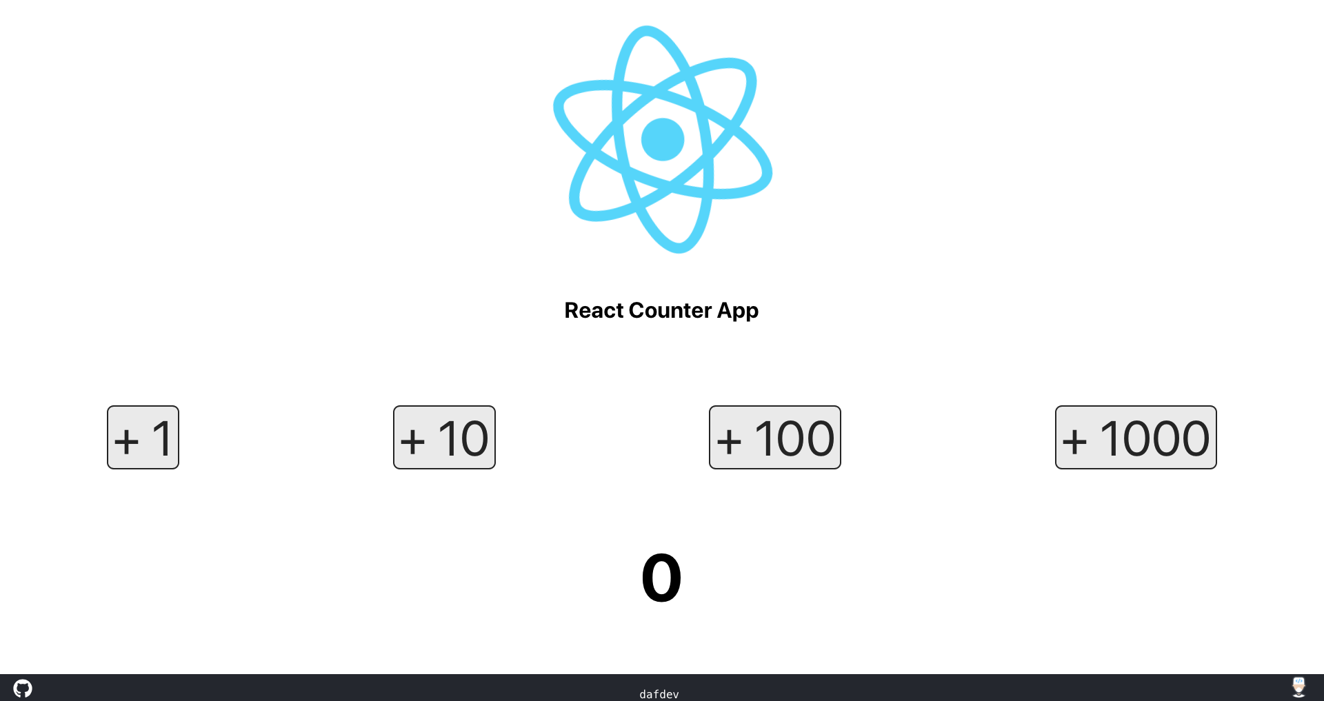 React Counter App